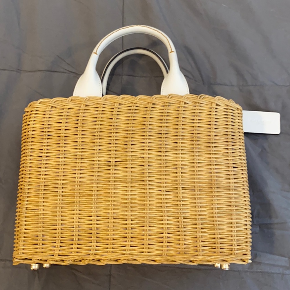 Coach Straw Bag